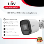 UNIVIEW UAC-B112-F28(40) 2MP HD Fixed IR Mini Bullet Analog Camera