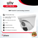 UNIVIEW UAC-T112-AF28(40) 2MP Audio Fixed IR Turret Analog Camera
