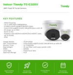 Tiandy TC-C32XV 2MP – Fixed Polar Day Turret Camera - Image 2