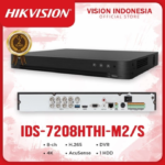 HIKVISION iDS-7208HTHI-M2/S - DVR 8CH ACUSENSE SUPPORT 8MP WITH AUDIO - Image 3