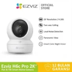 EZVIZ H6C PRO 3MP - Smart Color Night Vision Pan & Tilt Two Way Audio - Image 3