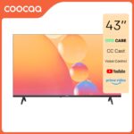 Coocaa 43s3u plus Led Tv 43 Inch Full Hd Smart Tv Coolita 3.0 Voice Control Dolby Audio