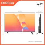 Coocaa 43s3u plus Led Tv 43 Inch Full Hd Smart Tv Coolita 3.0 Voice Control Dolby Audio - Image 2