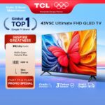 TCL 43V5C LED TV 43 Inch Google TV AiPQ Processor Dolby Audio Bezel-less 2025 Baru Garansi Resmi - Image 6