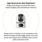 IMOU Ranger Dual Pro 6MP / 10MP Dual Kamera Smart CCTV Indoor Wi-Fi 6 AI Human & Pet Detection Full Color Night Vision - Image 4