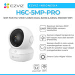 EZVIZ H6C PRO 5MP 3K Smart Color Night Auto Zoom Two Talk Audio - Image 3